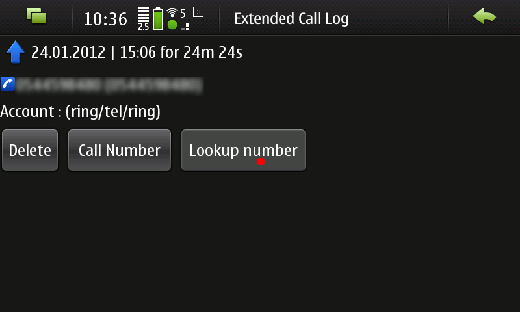 callerid details page
